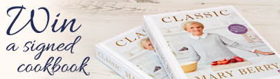 Mary Berry’s Classic Signed Cook Book Giveaway